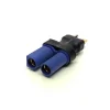 Absima 3040097Adapter - EC5 (W) auf T-Plug (M) - Kompakt-Version