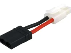 Absima 3040085Adapter mit Kabel Tamiya (M) passend für Traxxas (W) 50mm