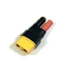 Absima 3040059Adapter 4mm Goldkontaktsteckern (M) auf XT60 (W) kompakt