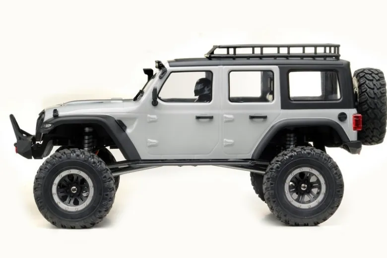 Absima 13002EP Crawler CR1.8 'Yucatan' Hellgrau 1:8 mit LED 2.4GHz RTR