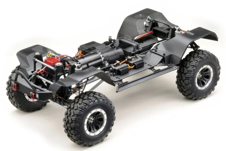 Absima 13002EP Crawler CR1.8 'Yucatan' Hellgrau 1:8 mit LED 2.4GHz RTR