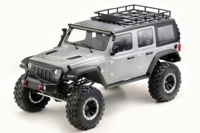 Absima 13002EP Crawler CR1.8 'Yucatan' Hellgrau 1:8 mit LED 2.4GHz RTR