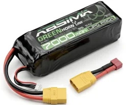 Absima 4140021Greenhorn LiPo Akku 3S/11,1V 50C 7000mAh SC (XT90/T-Stecker)