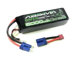 Absima 4140022Greenhorn Vol.2 LiPo 3S 11,1V-50C 6000 Softcase (EC5/T-Plug)