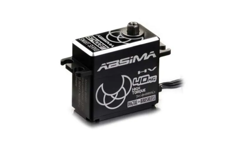 Absima 2030105HV Digital Alu Servo ST40DBT 40KG Race-Spec. 4.8-8.4V HV Spritzwassergeschützt 0,098sec/60 grad