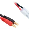 Absima 3040030Ladekabel 4mm Goldkontaktstecker - Tamiya 150mm