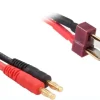 Absima 3040073Ladekabel 4mm Goldkontaktstecker - T-Plug 300mm