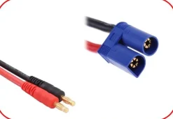Absima 3040072Ladekabel 4mm Goldkontaktstecker - EC5 300mm