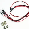 Absima 2320041LED Set weiß/rot mit Aluminium Halterung