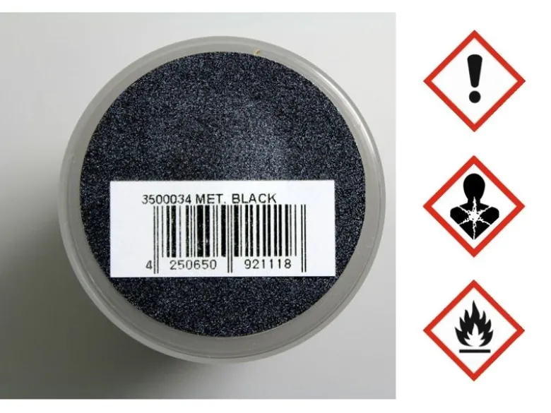Absima 3500034PAINTZ metallic schwarz 150ml Polycarbonat Spray - Lexanfarb