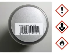 Absima 3500033PAINTZ metallic silber 150ml Polycarbonat Spray - Lexanfarbe