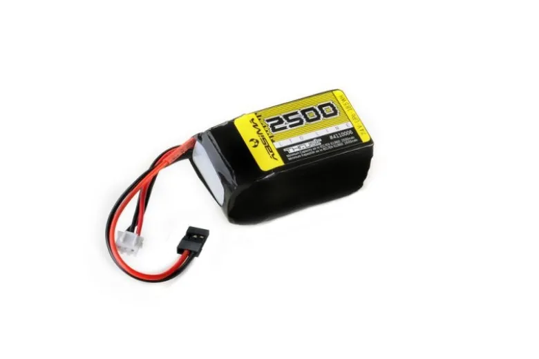 Absima 4110006RX Lipo Hump / Empfängerakku 2S 7,4V 2500mAh SC (UNI-Plug)