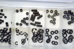 Absima 3020002100-teiliges Kleinteilesortiment (Muttern, O-Ringe) für 1/10