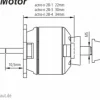 aero-naut 700304actro-n 28-4-880 Brushless Motor