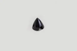 aero-naut 725803Aluminium-Kunststoff Spinner 38mm, schwarz
