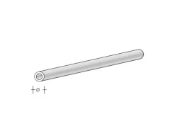 aero-naut 773508Alu-Rohr 8.0 / 7.1mm x 1000mm