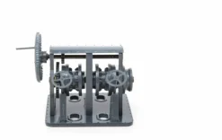 aero-naut 582314Ankerwinde doppelt, 1:20 Bausatz aus Messing 42x40x47mm
