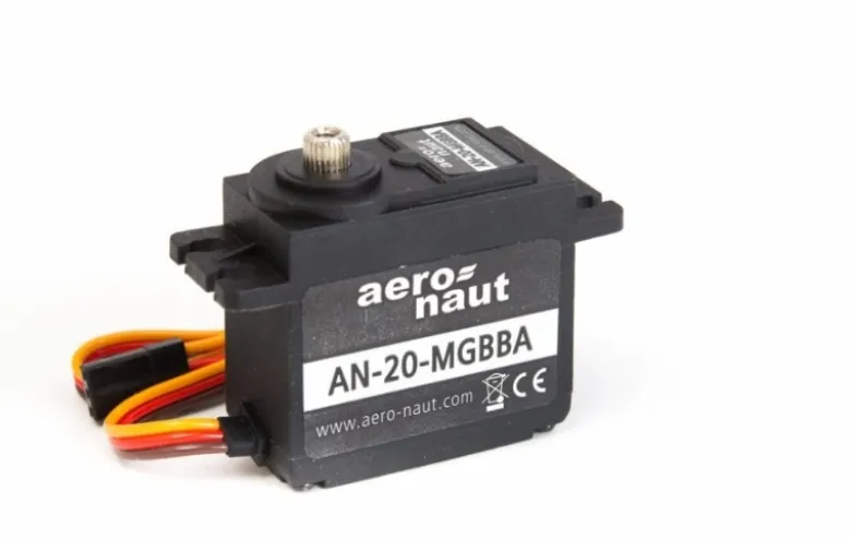 aero-naut 700375AN-20-MGBBA Standard Servo 9kg/6V