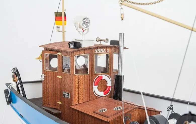 aero-naut 307600Anna 3 Fischkutter- Maßstab 1:20 Bausatz