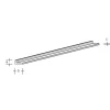 aero-naut 772878ASA Winkel-Profil 5,0 x 5,0 x 1000mm Plastikprofil