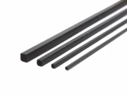 aero-naut 775341CfK Kohlefaser Vierkant-Stab 1.5 x 1.5 x 1000