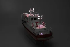 aero-naut 306600Feuerlöschboot FLB-12 Bausatz 1:20