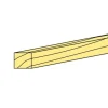 aero-naut 755515Kiefernleiste 1,5x3x1000 mm / 1,5 x 3,0 mm - Länge 1m