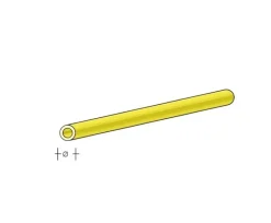aero-naut 774002Messingrohr 2.0 x 1.1 x 1000mm - außen 2,0mm - innen 1,1mm