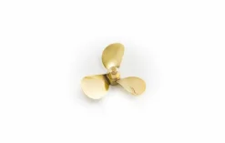aero-naut 716602Schiffsschraube Messing 3-Blatt 30mm M4 rechts
