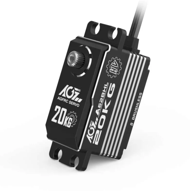 AGF-RC A62BHLA62BHL Low-Profile Brushless HV Servo Stahlgetriebe 20kg