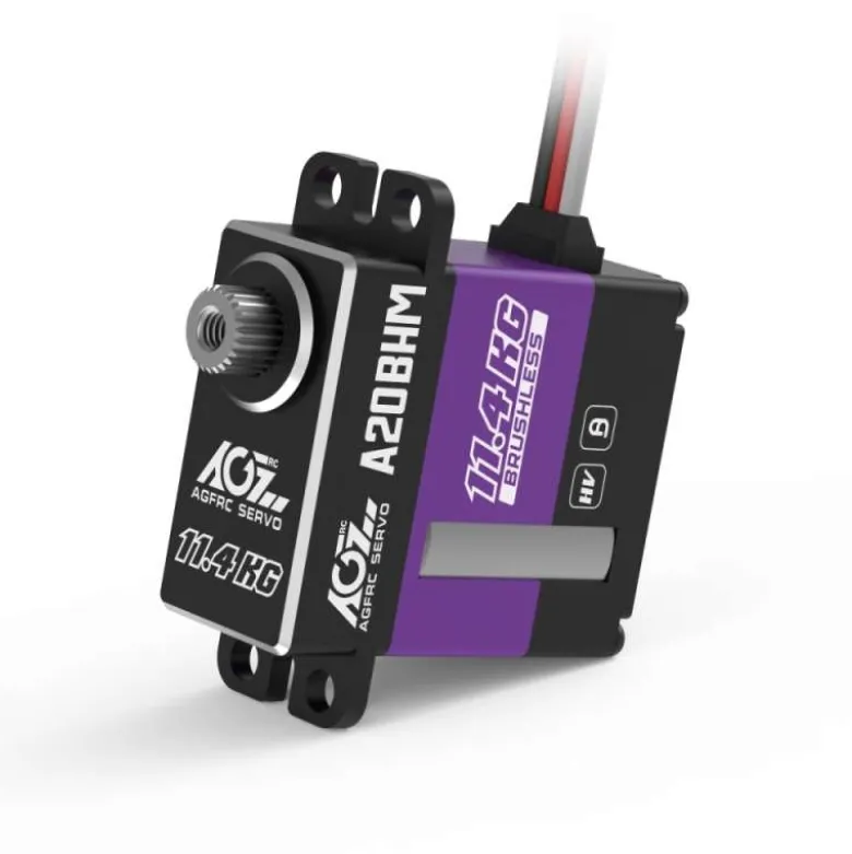 AGF-RC A20BHMA20BHM 12mm Brushless Mini Servo Stahlgetriebe 11,4kg
