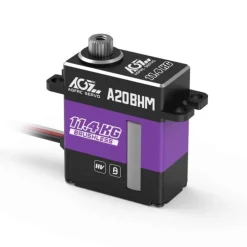 AGF-RC A20BHMA20BHM 12mm Brushless Mini Servo Stahlgetriebe 11,4kg