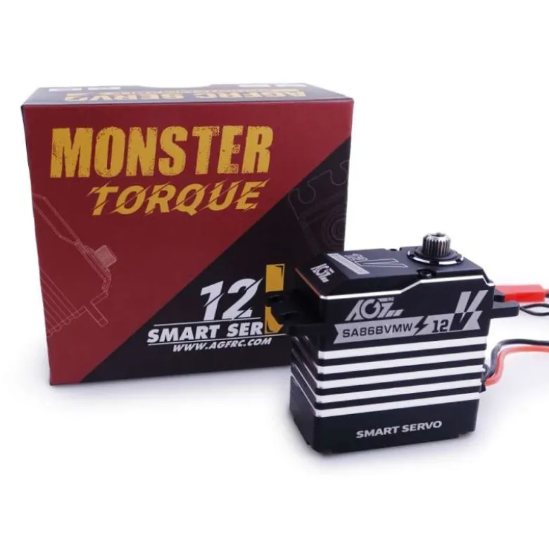 AGF-RC SA86BVMWSA86BVMW Smart Servo HV 3S fähig 60kg/12.6V ideales Servo für Crawler