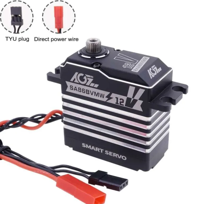 AGF-RC SA86BVMWSA86BVMW Smart Servo HV 3S fähig 60kg/12.6V ideales Servo für Crawler