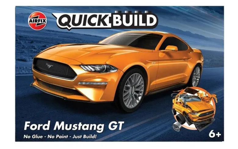 Airfix J6036QUICKBUILD Ford Mustang GT Plastikbausatz ohne Kleben