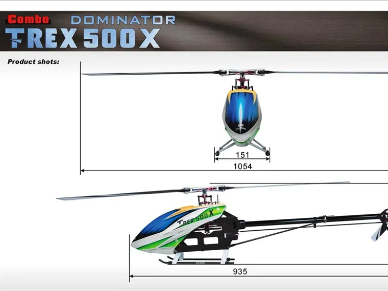 Align RH50E20XT-REX 500X Dominator Super Combo (DS530M/DS535M)