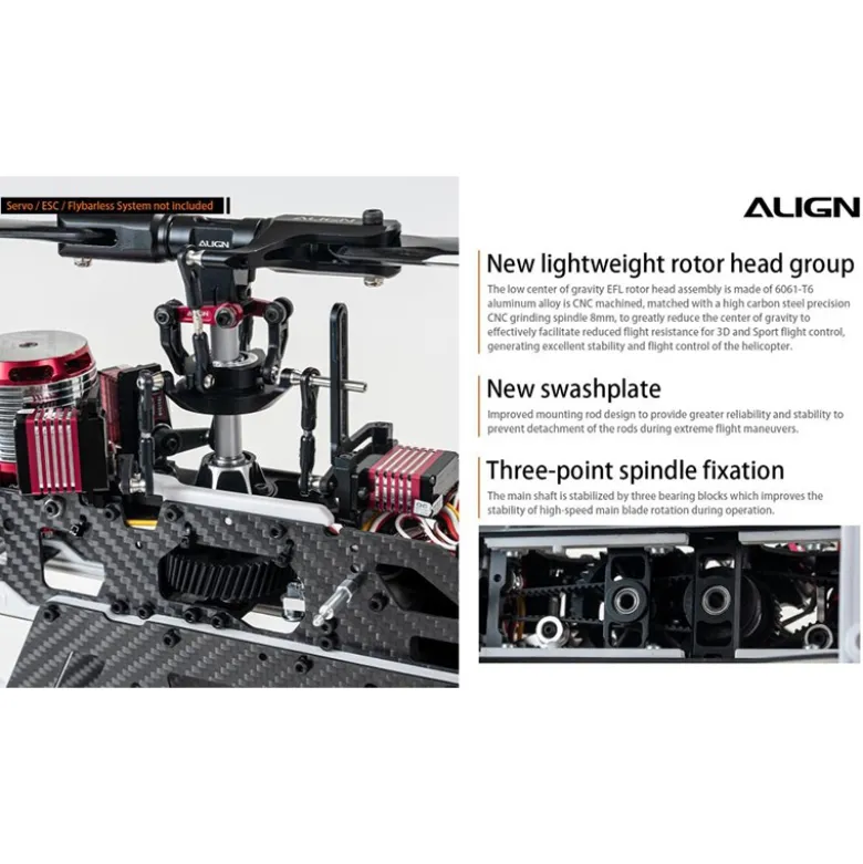 Align RH40E06XTT-Rex TB40 Hubschrauber Kit