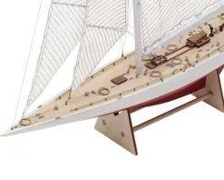 Amati 25051Rainbow 1934 Yachtbausatz mit Fertigrumpf 1:80