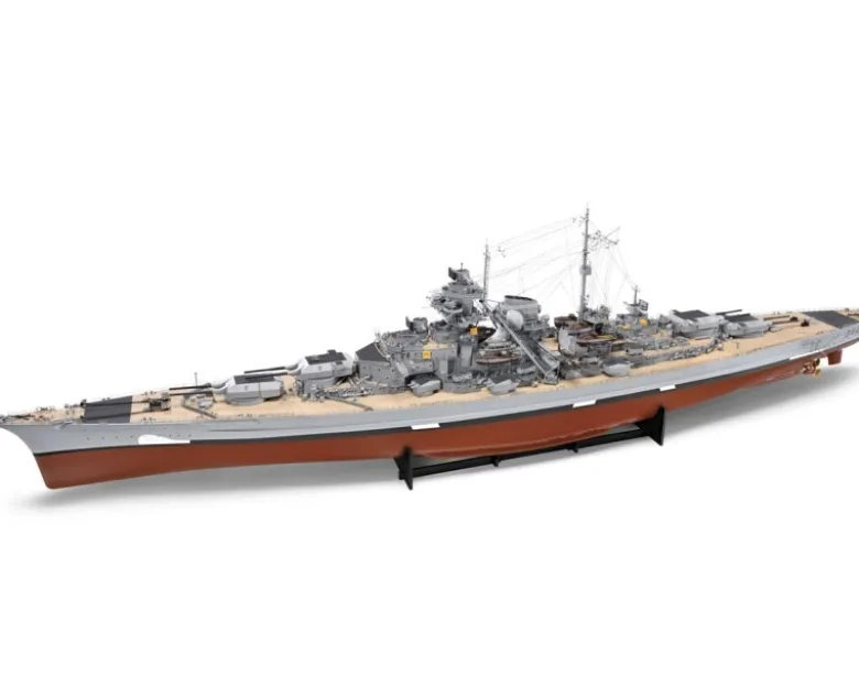 Amati 25076Schlachtschiff Bismarck 1:200 Standmodell Bausatz