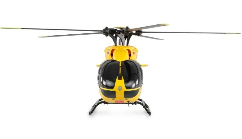 AMEWI 25333ADAC H145 Helikopter Brushless 6-Kanal 6G RTF Positionsleuchten, Bodensensor, Auto-Landing, Gyro