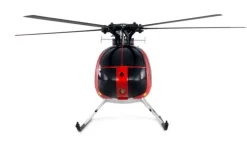 AMEWI 25334AFX MD500E Zivil brushless 4-Kanal 325mm Helikopter 6G RTF rot/silber