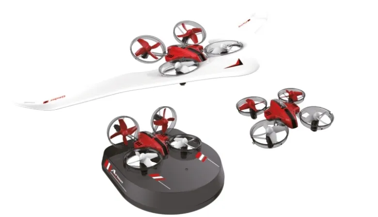 AMEWI 25309Air Genius Drohne, Luftkissenfahrzeug, Gleiter RTF 2,4Ghz