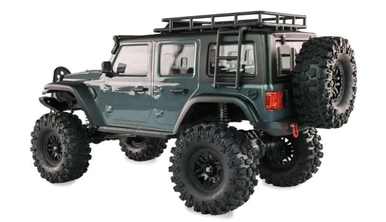 AMEWI 22655AMXRock Crosstrail Crawler 4WD 1:10 2.4GHz ARTR, hellgrau