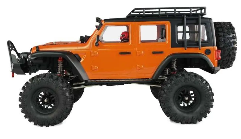AMEWI 22656AMXRock Crosstrail Crawler 4WD 1:10 2.4GHz ARTR, orange metallic