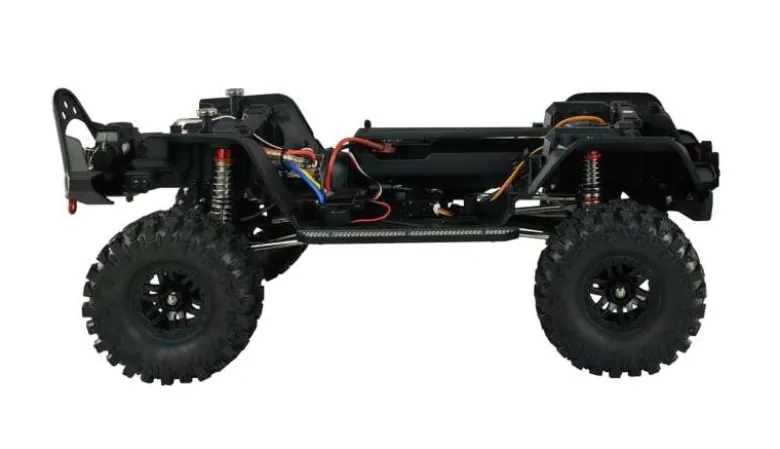 AMEWI 22657AMXRock Crosstrail Crawler 4WD 1:10 2.4GHz ARTR, anthrazit metallic