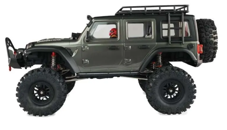 AMEWI 22657AMXRock Crosstrail Crawler 4WD 1:10 2.4GHz ARTR, anthrazit metallic