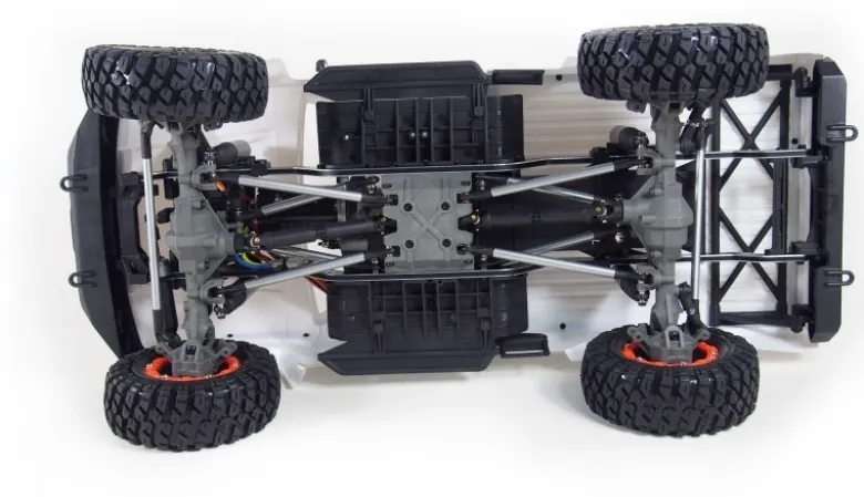 AMEWI 22432AMXRock RCX10B Scale Crawler Pick-Up 1:10, RTR weiß