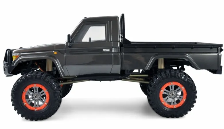 AMEWI 22435AMXRock RCX10P Scale Crawler Pick-Up 1:10 2,4GHz RTR, grau Baugleich Sherpa, 6Kanal Diffsperren 2-Gang Topangebot