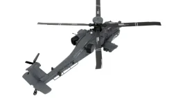 AMEWI 25369Apache AH-64D CP Helikopter 6G/3D RTF grau 1:32