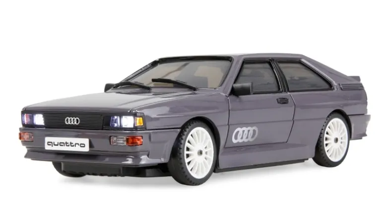 AMEWI 21151Audi quattro 1980 Onroad/Drift mit Gyro 4WD 1:28 RTR grau
